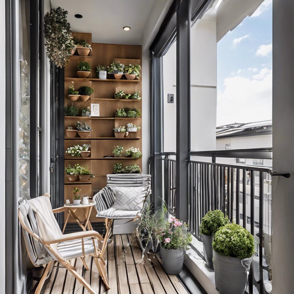 Utilizing Space ​Wisely:⁢ Maximizing Potential​ in Small Balcony Design