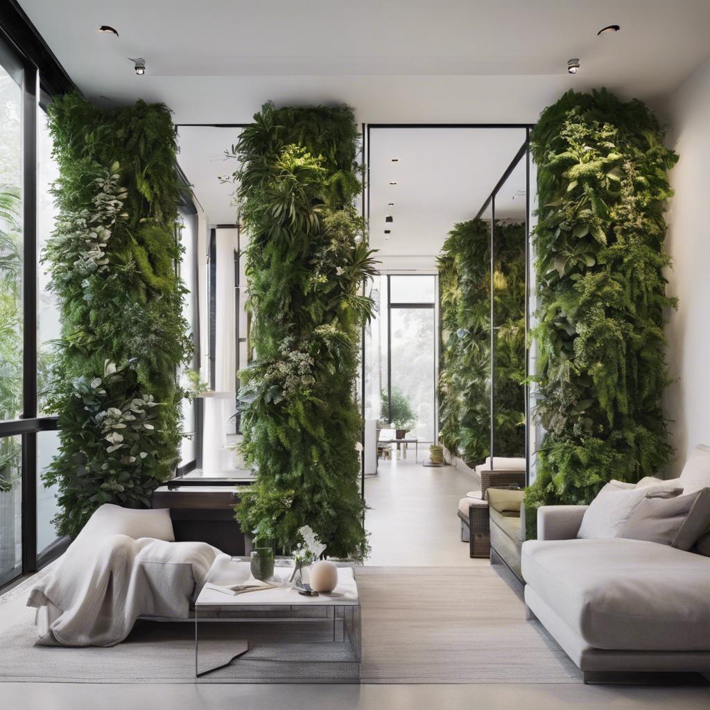 Utilizing Vertical‌ Space‌ for Greenery and⁢ Privacy