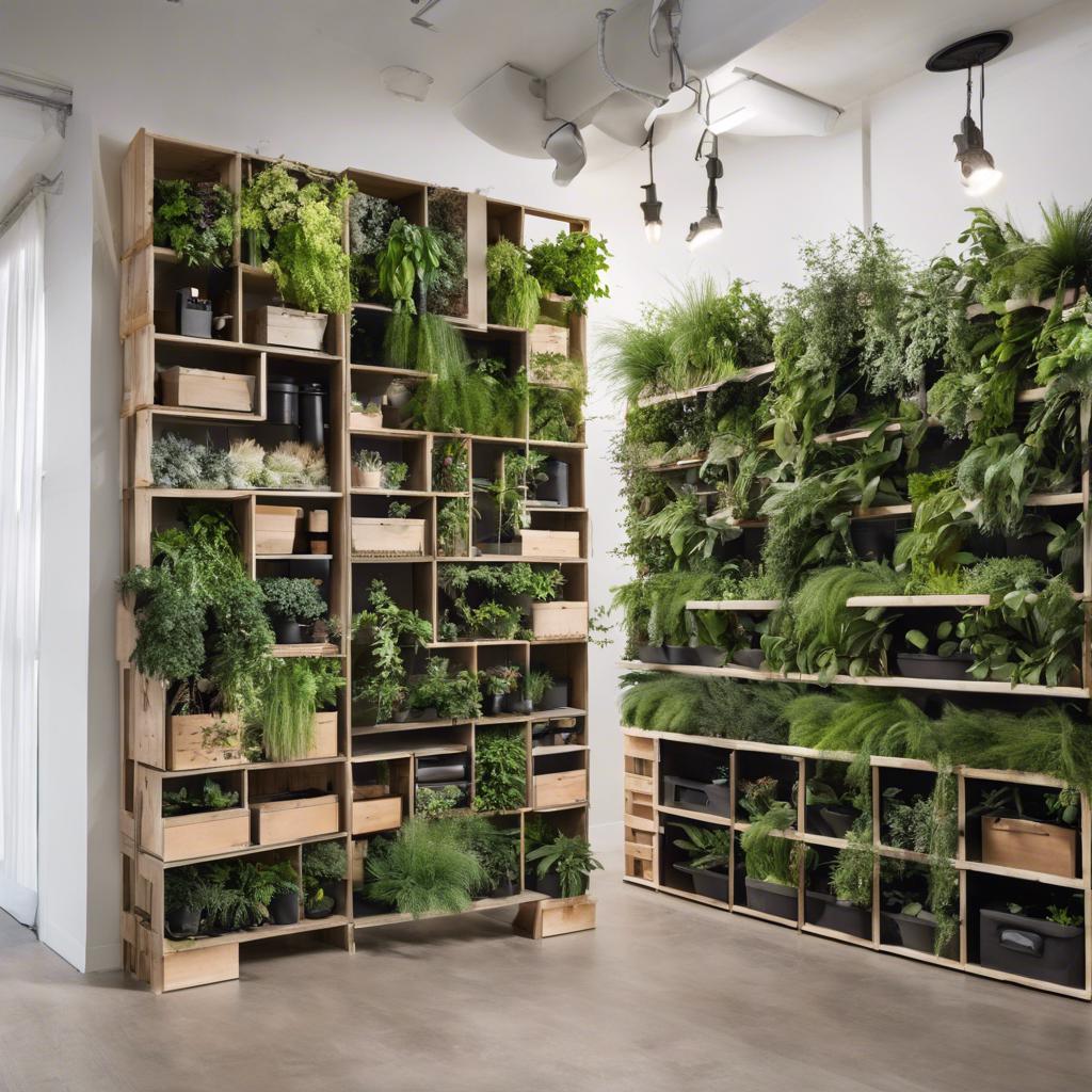 Utilizing Vertical Space for ⁣Greenery and Storage