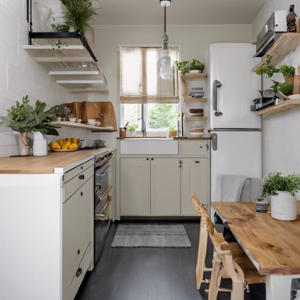 Utilizing ⁤Vertical Space in Small Kitchen ⁢Design