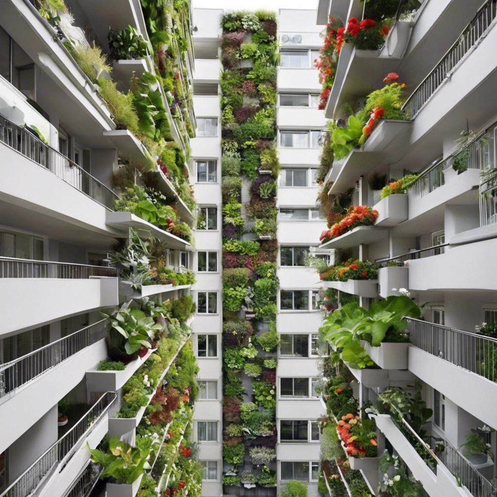 Vertical Gardening: Bringing Nature to Small Balcony ⁤Design