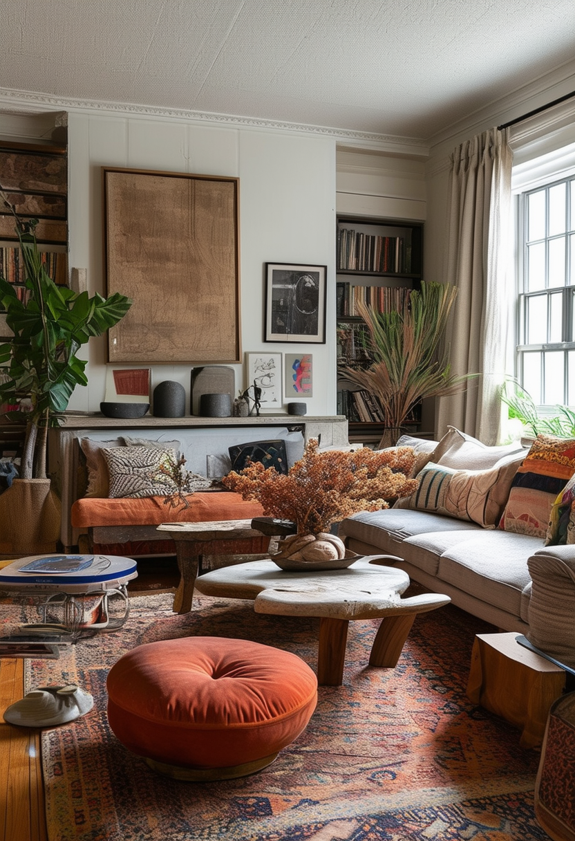 A Symphony of Style: Embracing the Eclectic Living Room