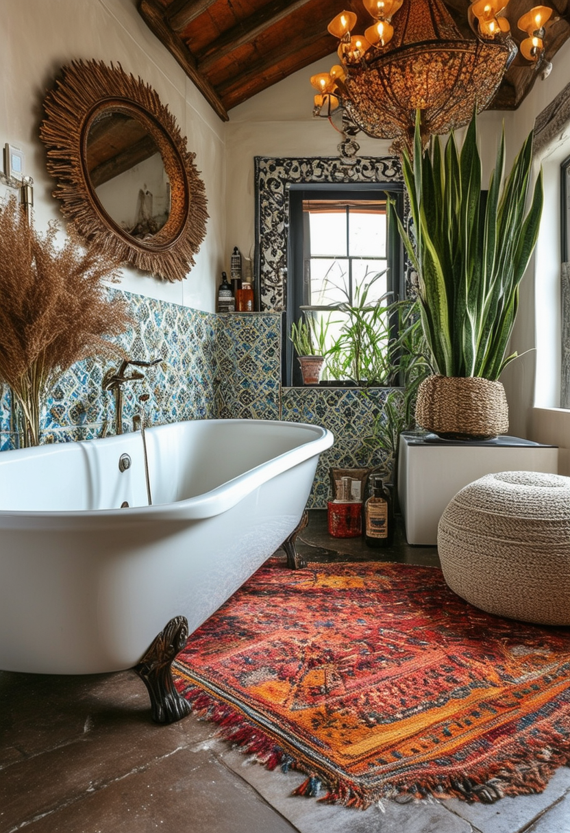 A Symphony of Styles: Exploring Eclectic Bathroom Designs