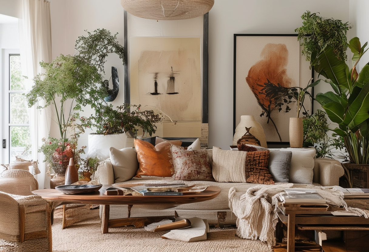 A Symphony of Styles: The Eclectic Living Room