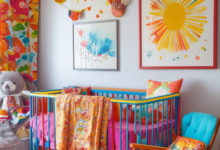 Bold and Colorful: Baby Boy Room Goes Maximalist