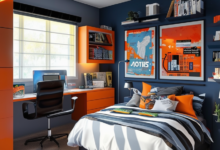 Bold and Creative: Teenage Boys Bedroom Design Ideas
