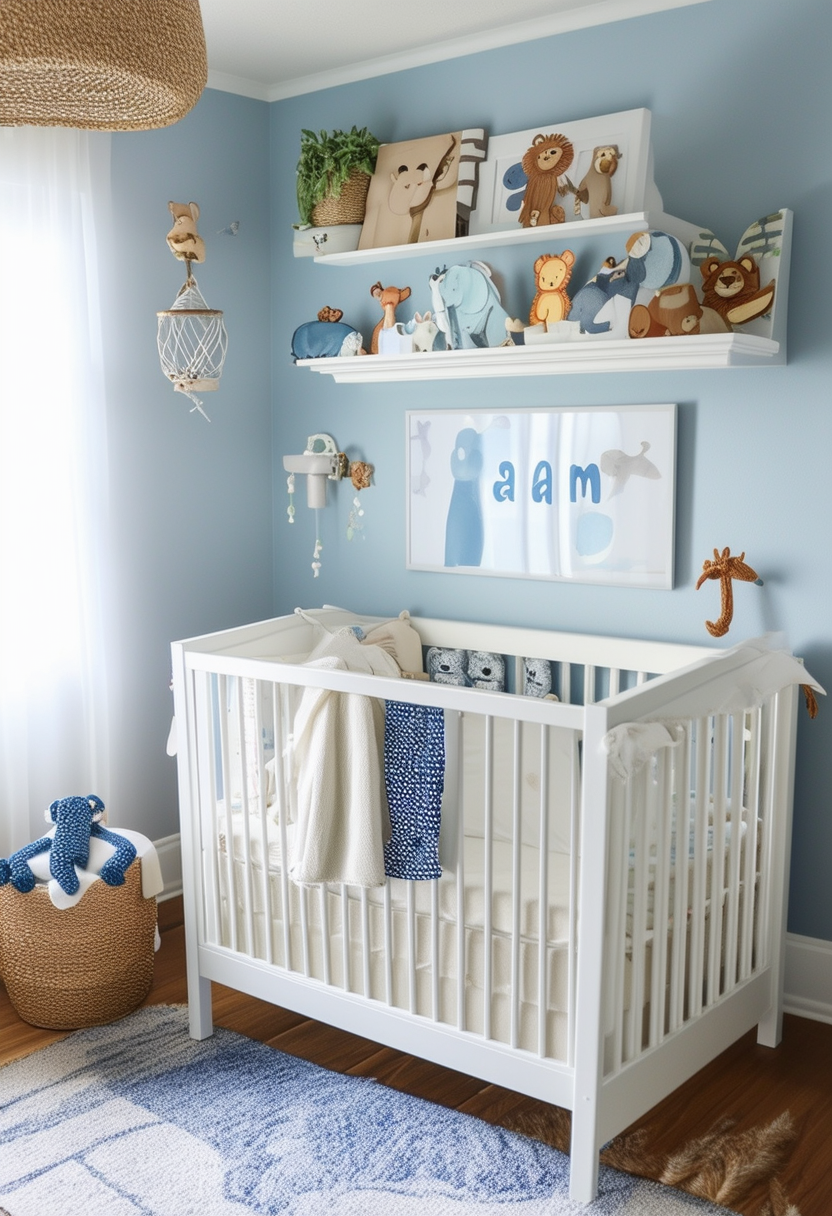 Charming Ideas for Baby Boy Nursery Decor