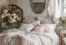 Charming simplicity: The allure of a shabby chic bedroom