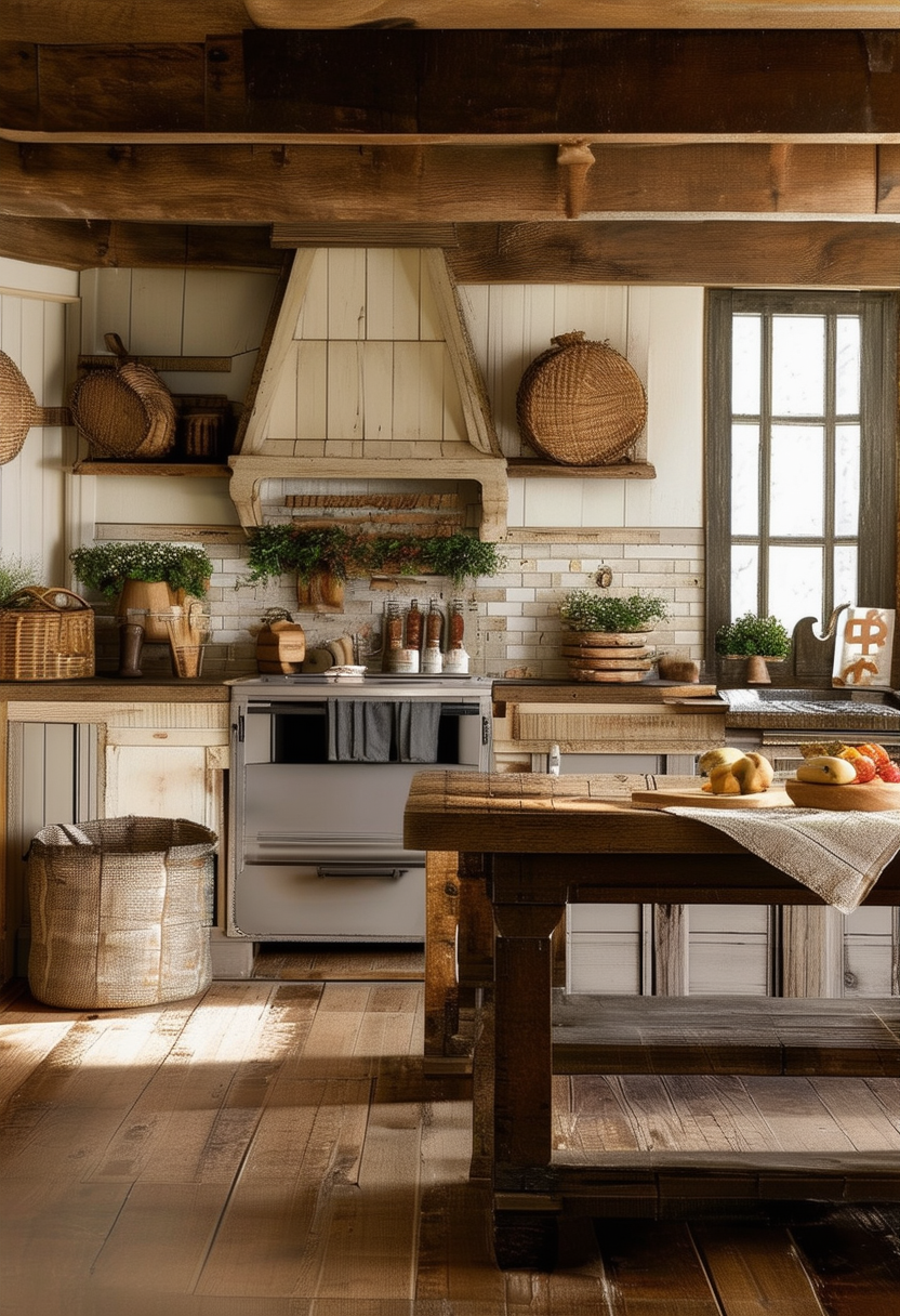Chic Farmhouse Kitchen: A Modern Take on Rustic Design
