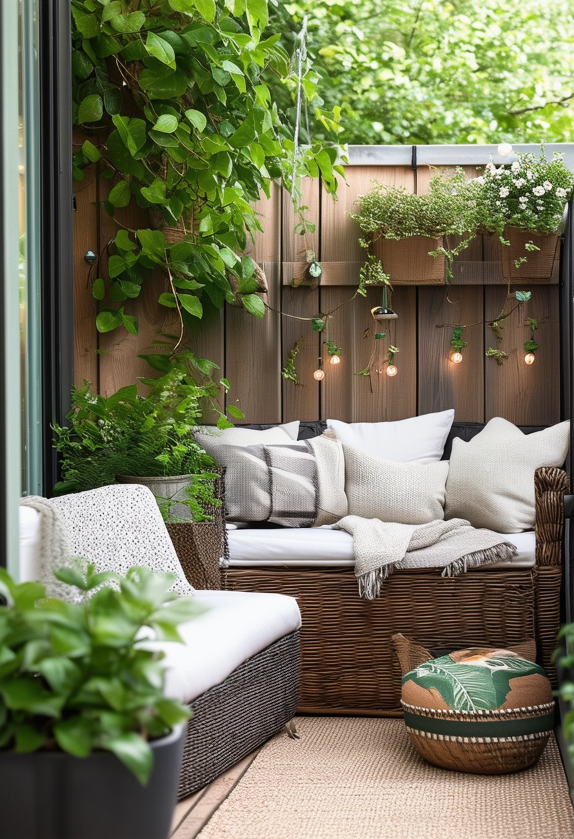 Cozy Oasis: Small Balcony Design Tips