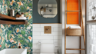 Designing a Splash of Color: Creative Bathroom Ideas for Small Spaces