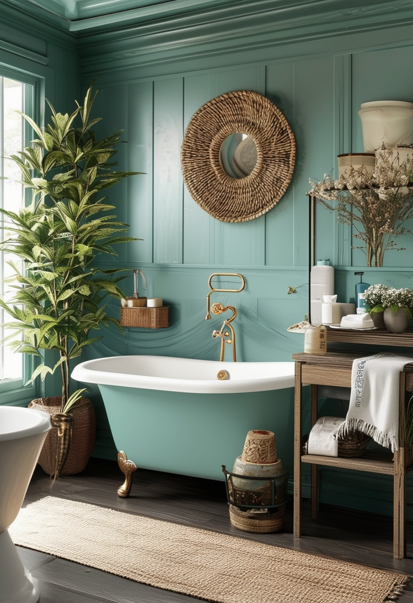Embracing an Eclectic Aesthetic: The Art of Designing a Unique Bathroom