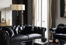 Embracing Elegance: The Allure of Black Living Room Furniture