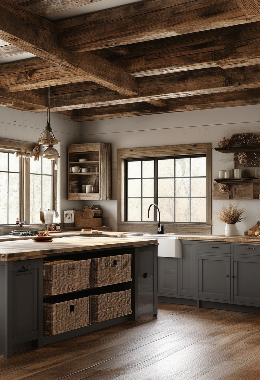 Embracing the Charm of a Modern Farmhouse Kitchen