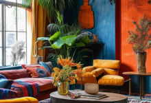 Embracing the Eclectic: A Stylish Living Room