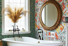 Embracing the Unconventional: The Charm of an Eclectic Bathroom