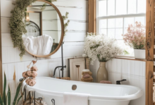 Chic and Cozy: Embracing the Boho Farmhouse Vibe in Your Bathroom