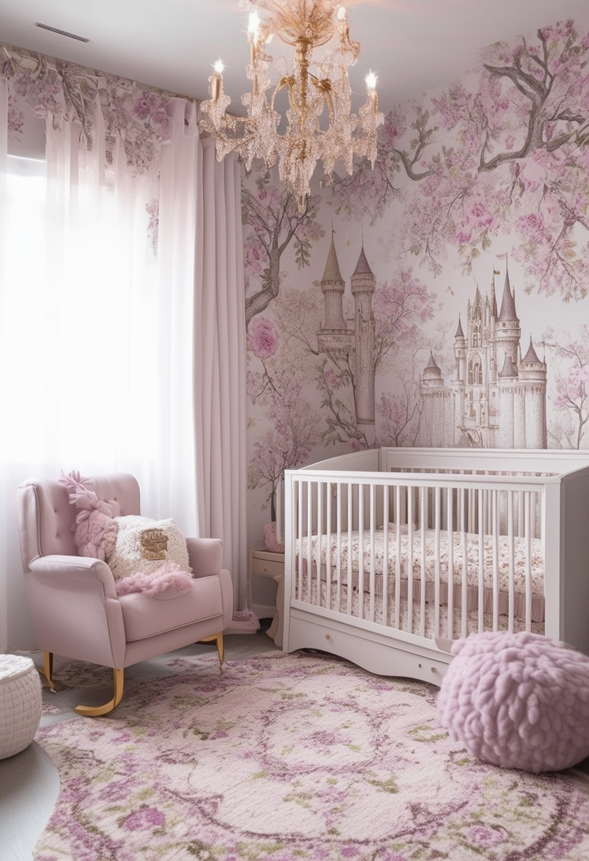 Gorgeous Nursery Designs for Baby Girls