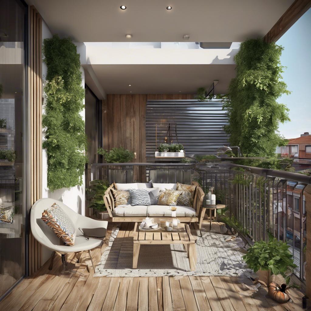 Maximizing Space: Creative Small Balcony Design Ideas