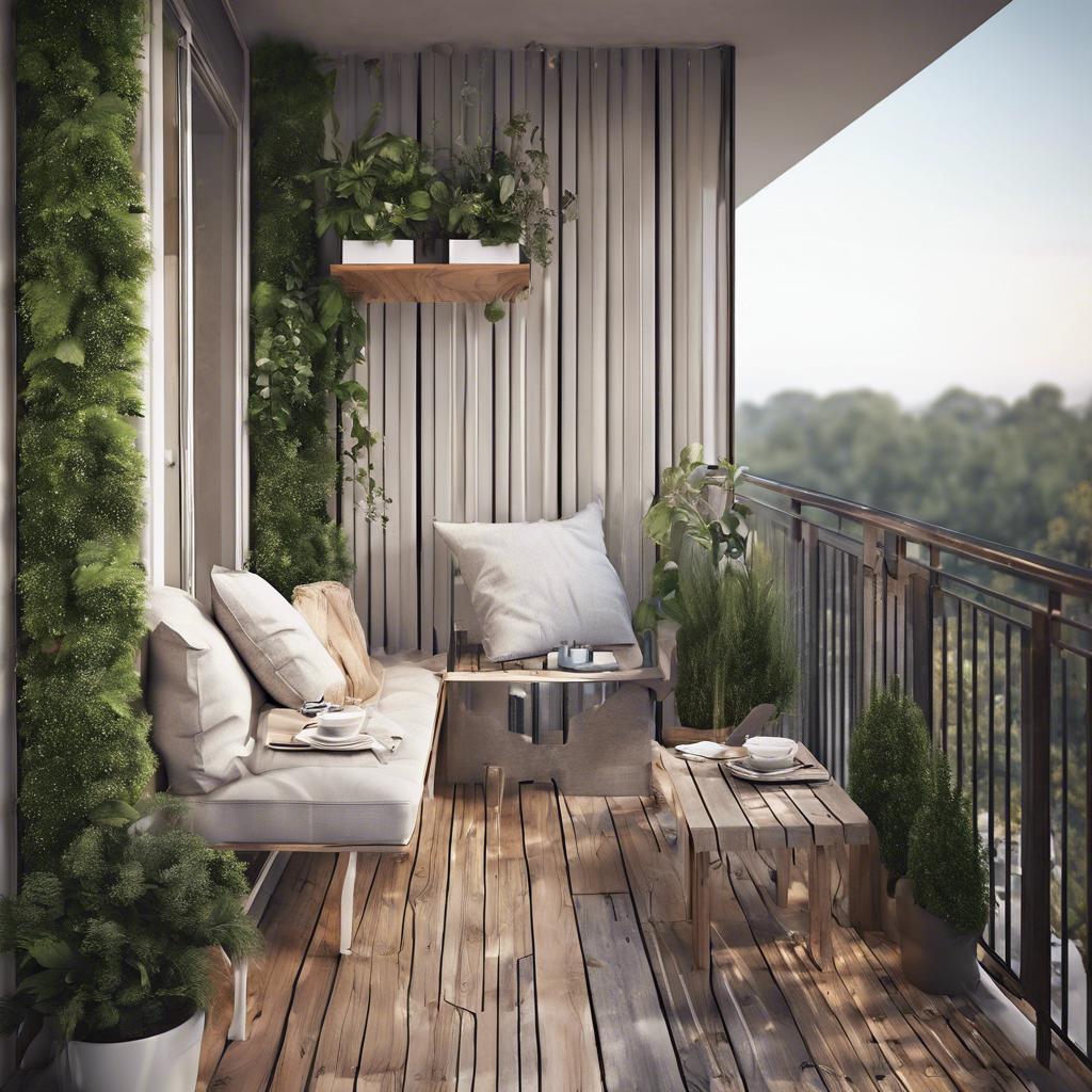 Tiny Terrace: Creative Ways to Maximize Your Small Balcony Space