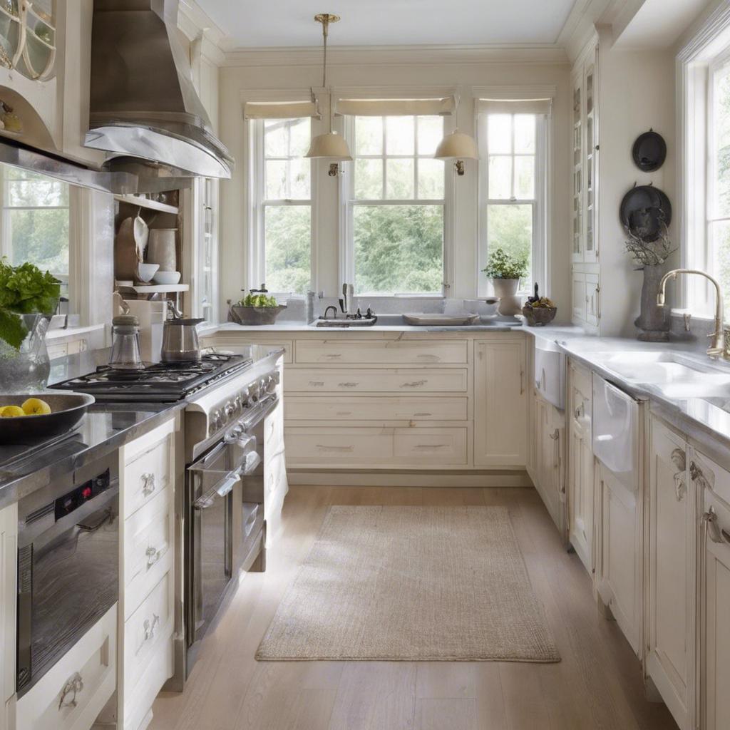 Tips for​ incorporating natural light and mirrors to visually expand small kitchen design