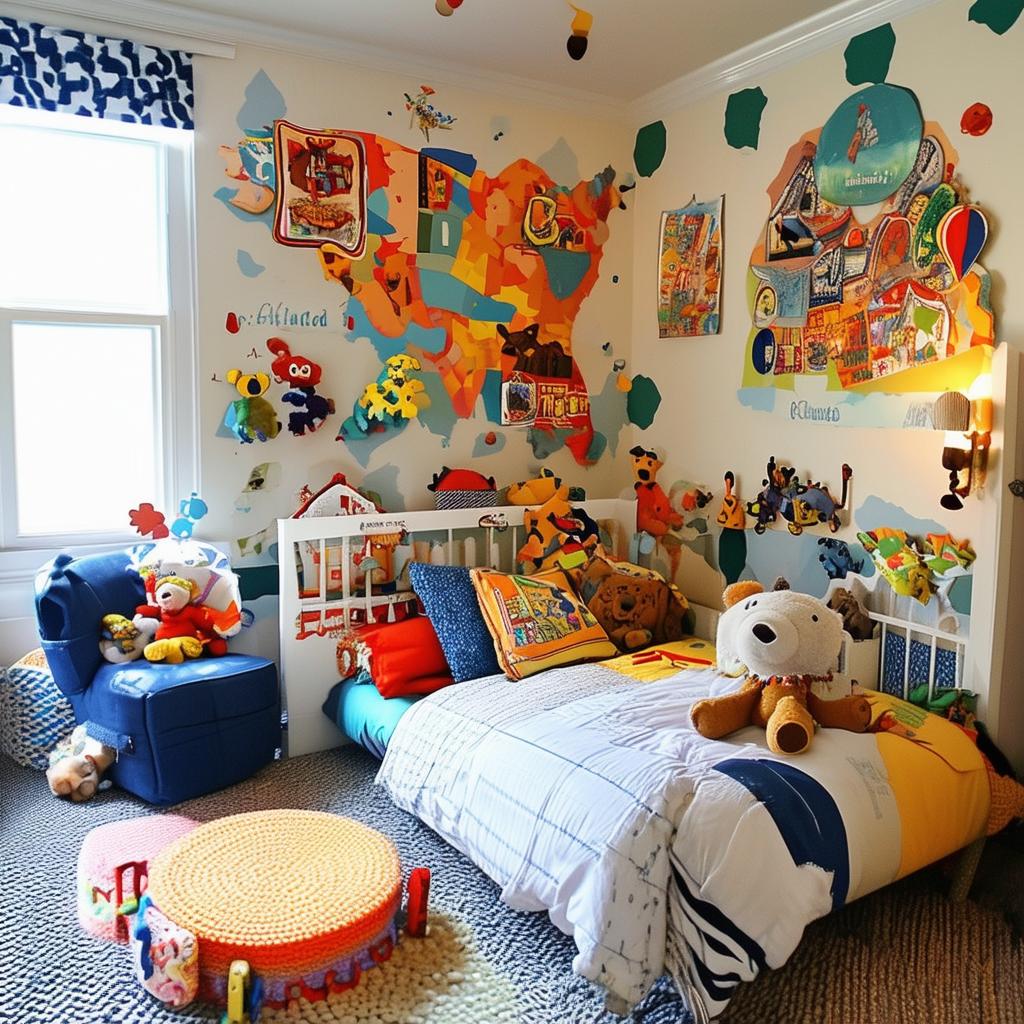 Bold and Beautiful: Creative Maximalist Baby Boy Room Design