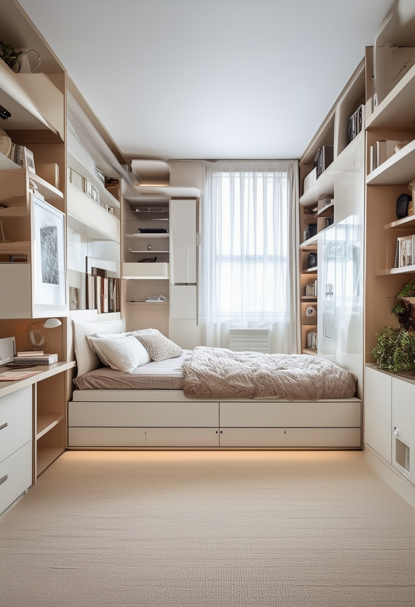 Maximizing Space: Creative Small Bedroom Design Ideas