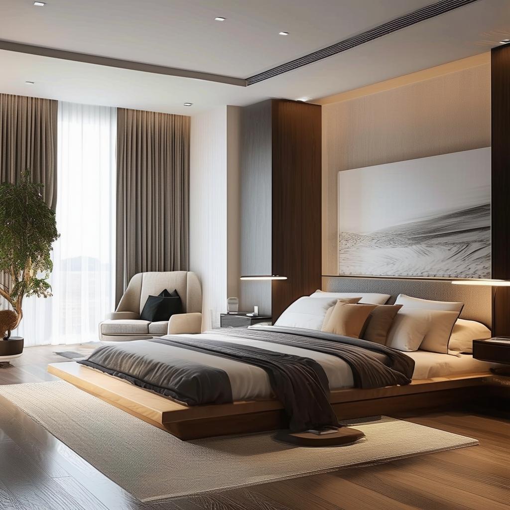 Contemporary Dreamscapes: Revamping Your Bedroom with Modern Decor