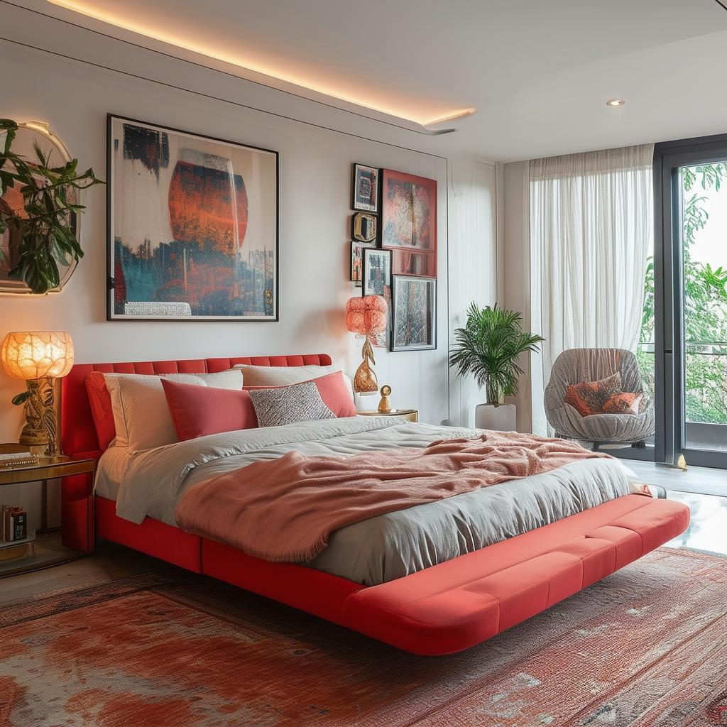 Revamp Your Bedroom with Modern Maximalist Decor