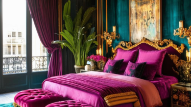 Opulent Dreams: Contemporary Maximalist Bedroom Decor