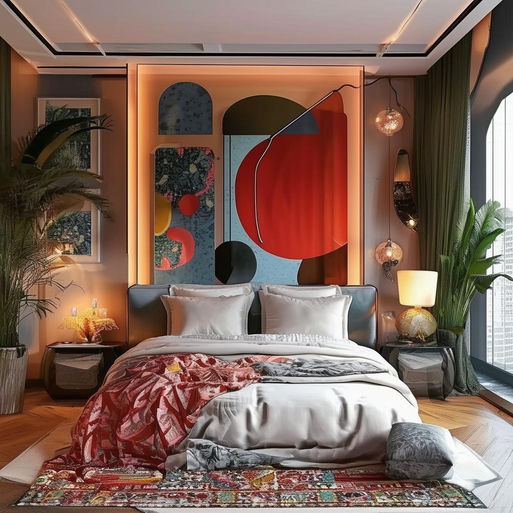 The Art of Contemporary Eclectic Bedroom Design