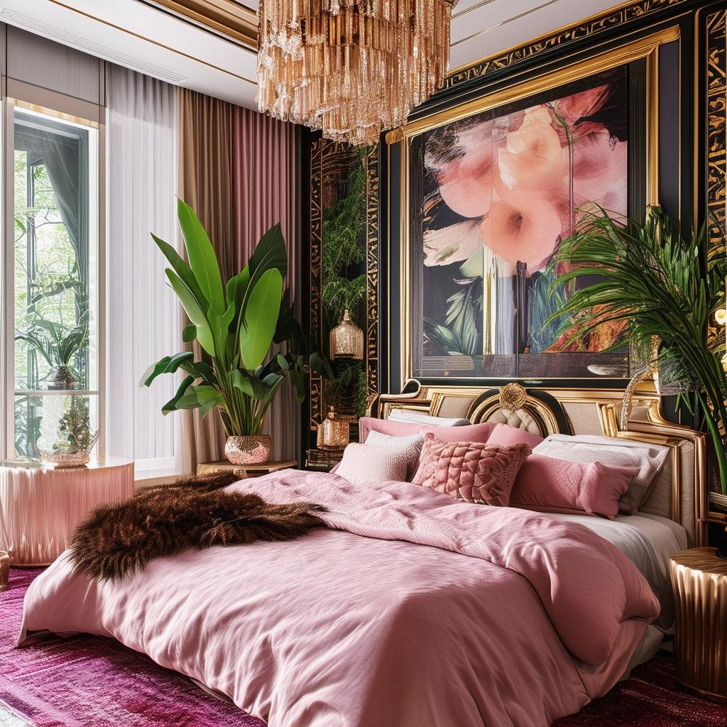 Opulent Overload: The Ultimate Guide to Modern Maximalist Bedroom Decor