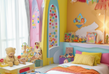 Rainbow Haven: The Ultimate Colorful Kid Room