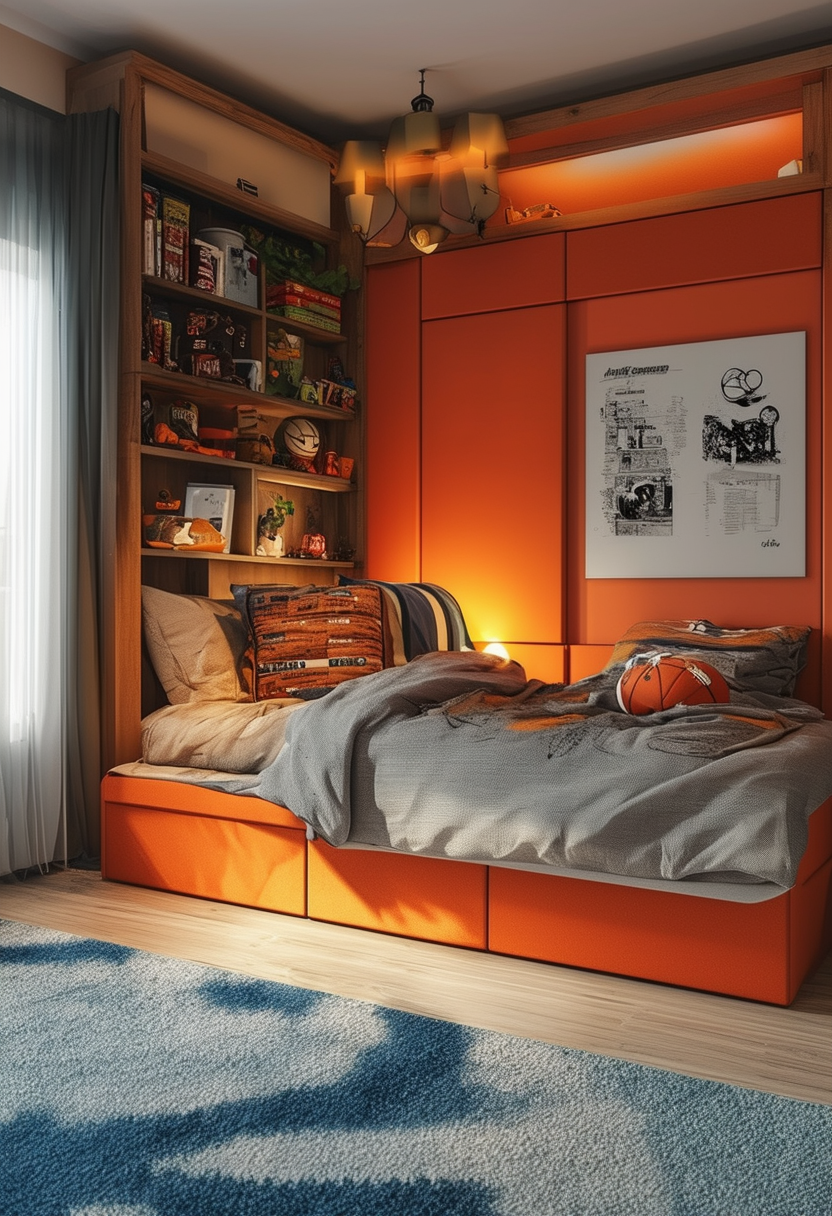 Revamp Your Teenage Guy’s Space: Creative Bedroom Designs