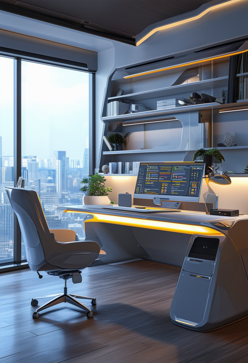 Revolutionizing Workspaces: Modern Home Office Design