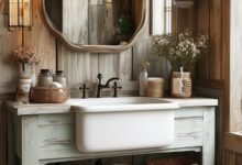 Rustic Oasis: Creating the Perfect Farmhouse Bathroom