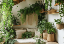 Secret Garden: Transforming Under Stairs Space with Plants