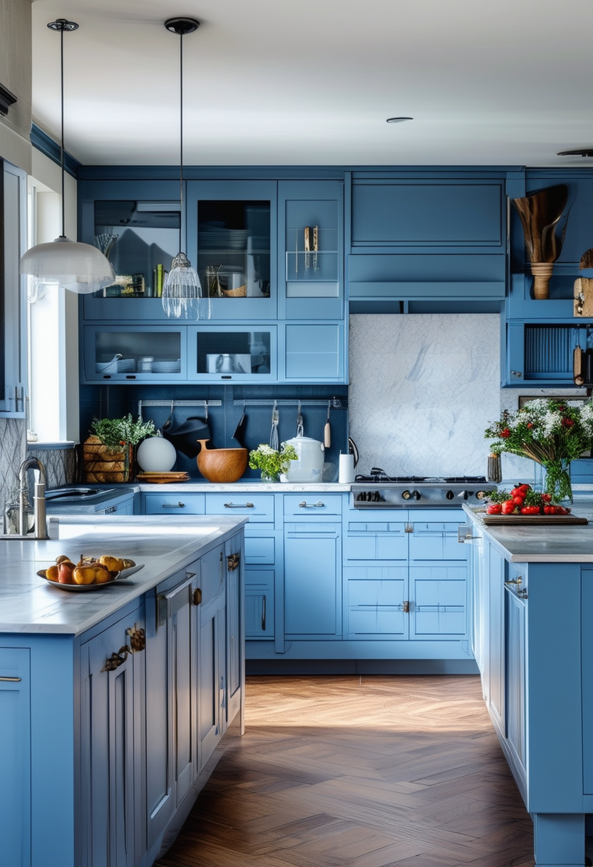 Shades of Blue: A Guide to Stylish Kitchen Design