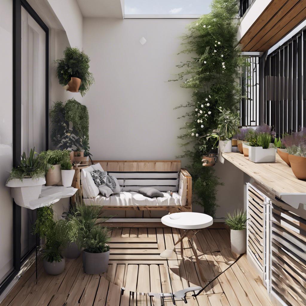 Cozy Oasis: Transforming Your Small Balcony into a Stylish Retreat