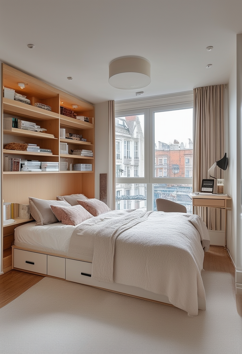Smart and Stylish Solutions for Tiny Bedroom Spaces