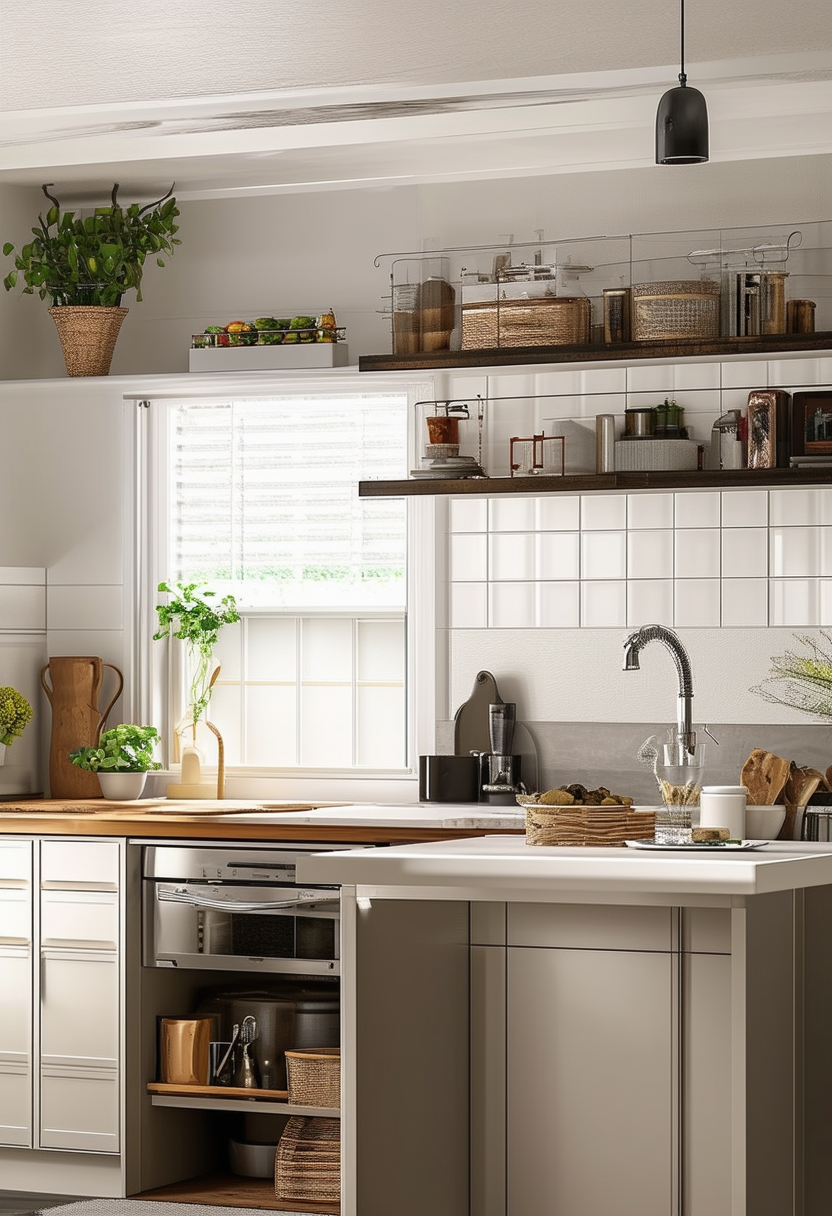 Space-Saving Solutions for Small Kitchen Design