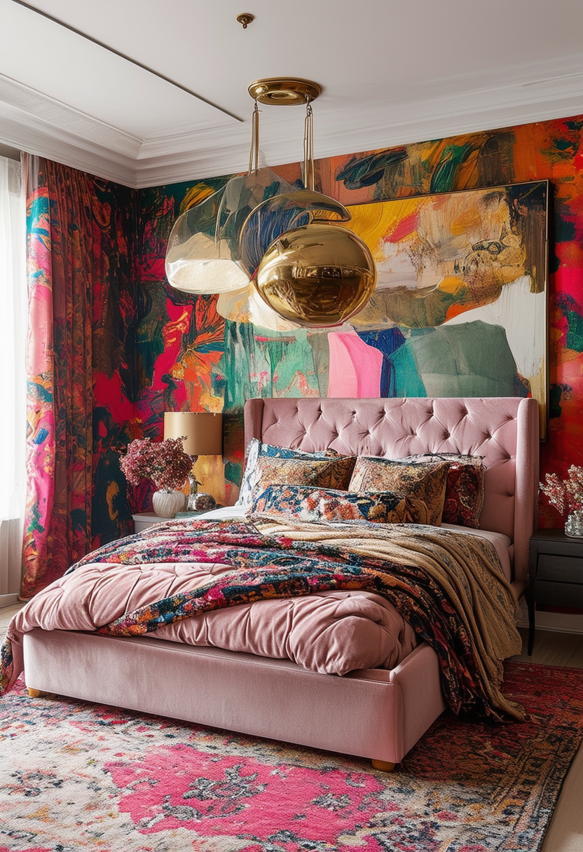 The Art of Modern Maximalist Bedroom Decor