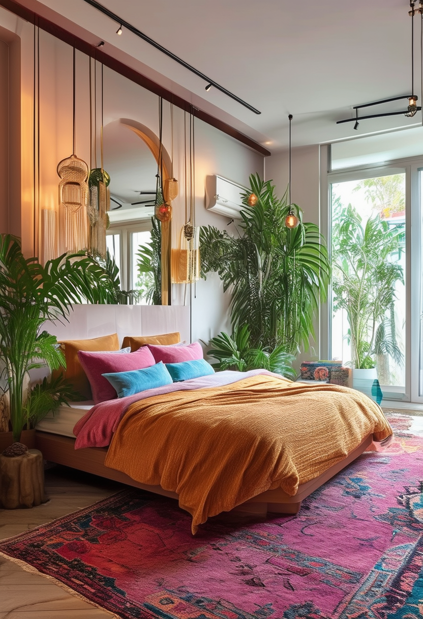 The Bold and Beautiful: Modern Maximalist Bedroom Decor