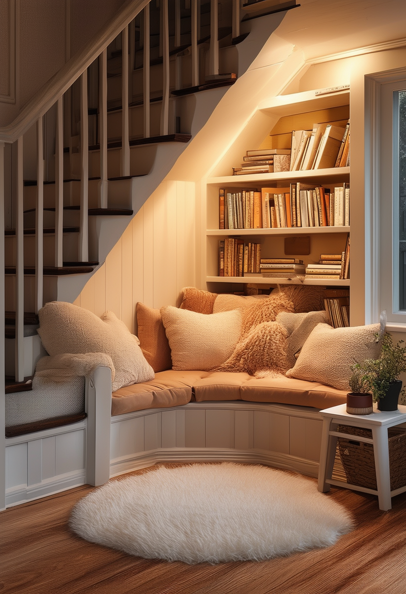 The Cozy Hideaway: Under Stairs Reading Nook