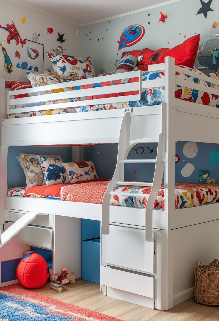 The Ultimate Guide to Stylish Bunk Bed Designs for Kids’ Rooms