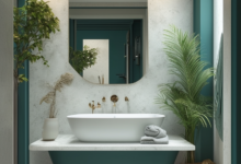 Tiny Tints: Transforming Small Bathrooms with Color Design