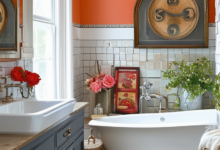 Unconventional Charm: Exploring the Eclectic Bathroom Aesthetic
