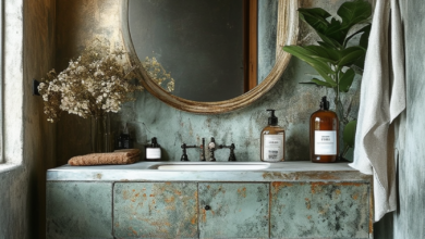 Unconventional Charm: The Allure of Eclectic Bathrooms
