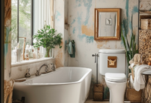 Unconventional Oasis: Exploring the Eclectic Bathroom Trend
