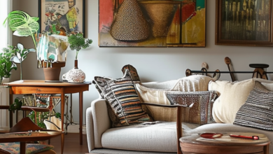 Unexpected Harmony: The Art of Eclectic Living Room Decor